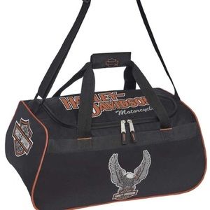 Harley-Davidson Duffel Bag w/ Adjustable Strap - Black